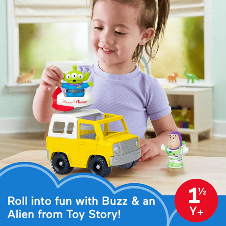 トイストーリー フィッシャープライス リトルピープル　ピザプラネットトラック セット  Toy Story  Fisher-Price Little People Pizza Planet Truck