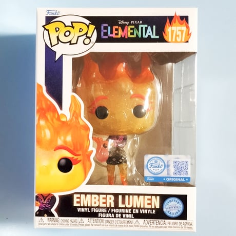 ファンコポップ  ピクサー『マイ・エレメント』 エンバー&ウェイド（CHASE版）　Funko Pop!　Pixar Elemental 《CHASE》　set of 2