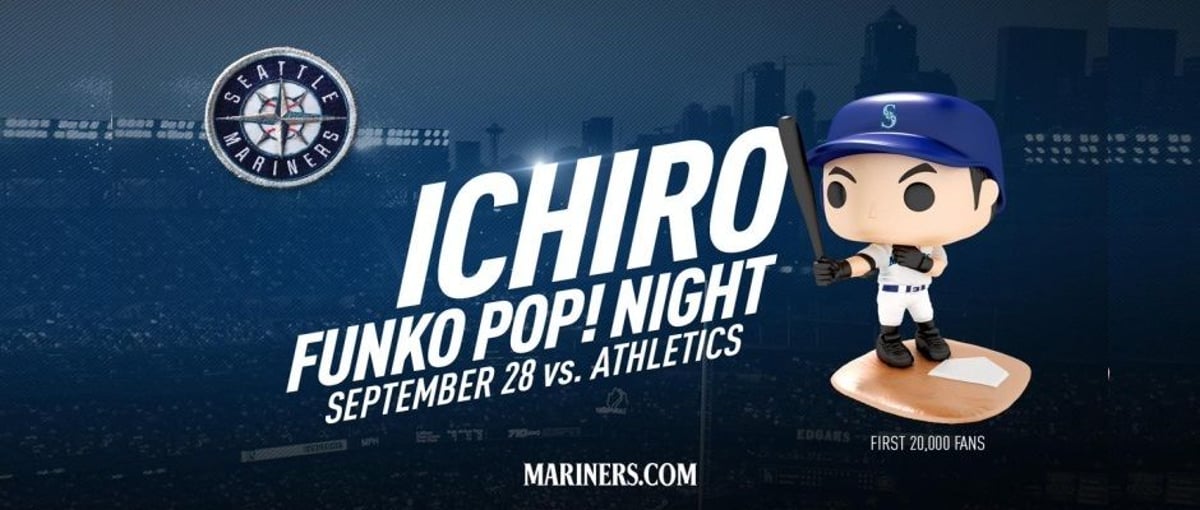 FUNKO POP シアトルマリナーズ イチロー Funko Pop! Vinyl: Ichiro Suzuki - Seattle Mariners Baseball
