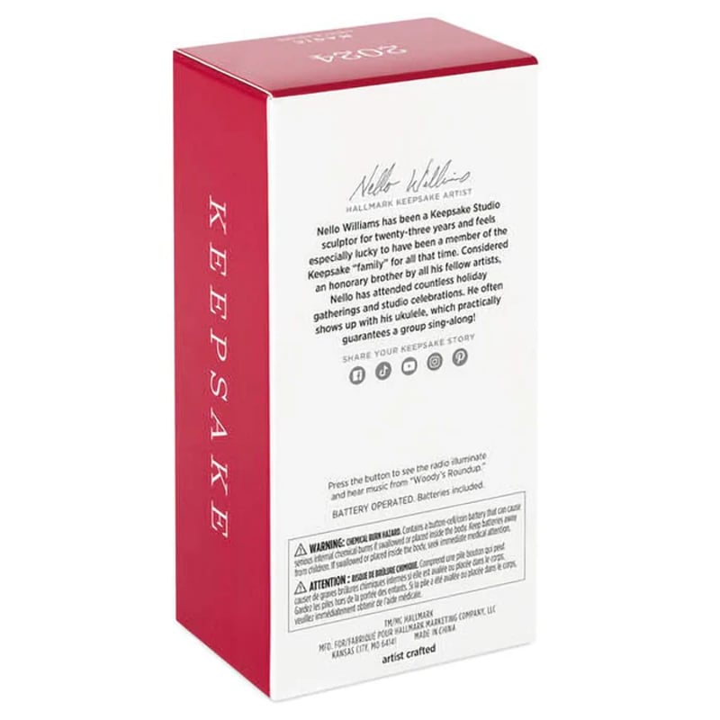 2024 ホールマーク トイストーリー2 ”Woody's Roundup Radio” オ