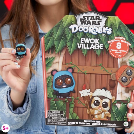 ディズニー　ドアラブル　『スターウォーズ』イウォークビレッジ セット　Disney Doorables Star Wars  Ewok Village