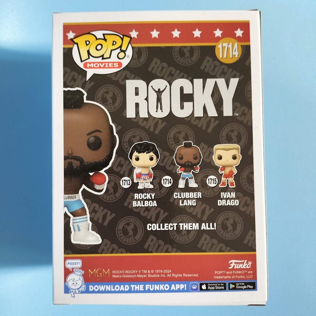ファンコ ポップ 映画『ロッキー』シリーズ 3体セット FUNKO POP