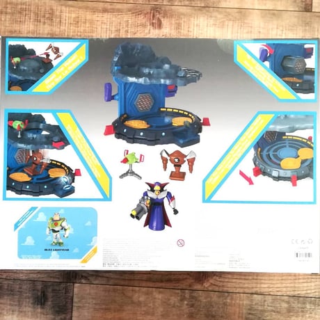 トイストーリー  PIXAR TOY BOX 　ザーグの秘密基地・プレイセット　Zurg Lair Play Set
