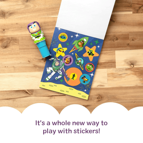 Sticker WOW!　ステッカー ワォ！ステッカー・スタンパー　トイストーリー バズ・ライトイヤー