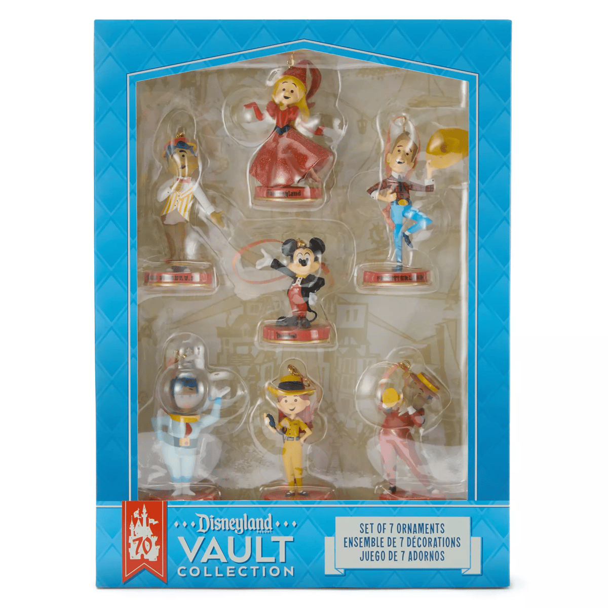 Disneyland 70周年 ヴォールトコレクション フィギュアオーナメント