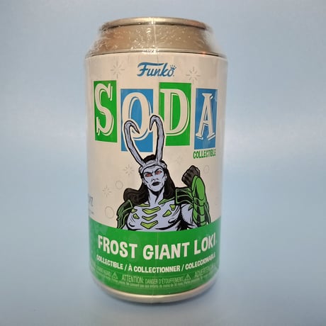 ファンコ ビニール・ソーダ　フロスト・ジャイアント・ロキ　Funko Vinyl SODA　Frost Giant Loki