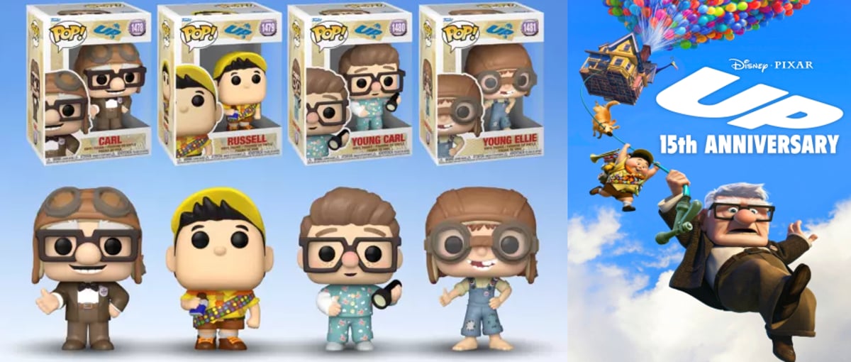 🎈ピクサー カールじいさんの空飛ぶ家 15周年 ファンコポップ シリーズ