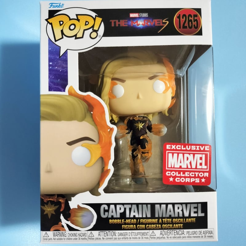 ファンコ ポップ『ザ・マーベルズ』 キャプテンマーベル Funko Marvel 