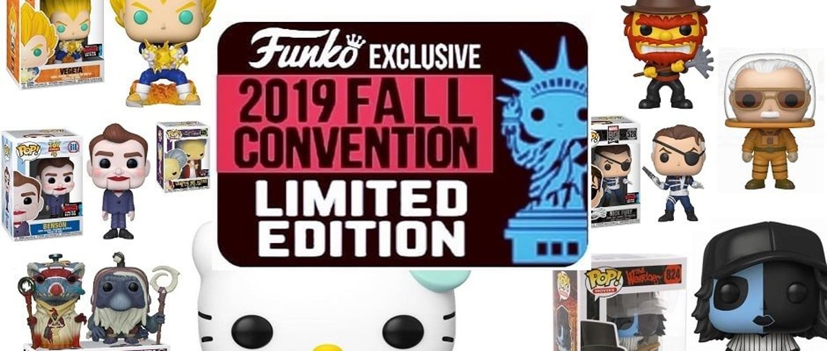 秋のニューヨーク・コミコン限定ファンコポップが色々入荷しました