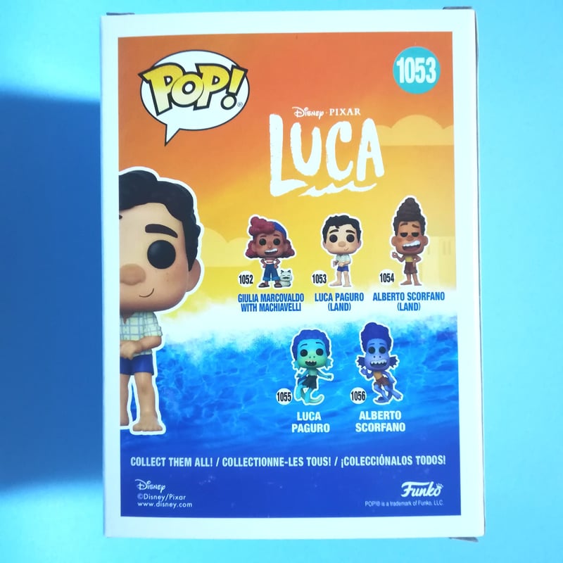 ファンコ ポップ ピクサー『あの夏のルカ』3種セット Funko POP