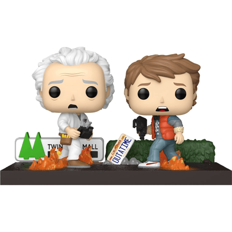 ファンコ ポップ:モーメント 「バック・トゥ・ザ・フューチャー」　ドク ＆ マーティ　FUNKO POP:Moment Back To The Future Doc & Marty