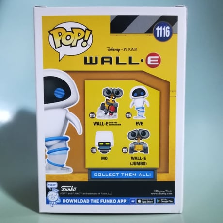 ファンコ ポップ　ピクサー『ウォーリー』シリーズ　単品販売　FUNKO POP! Disney/Pixar WALL-E　series
