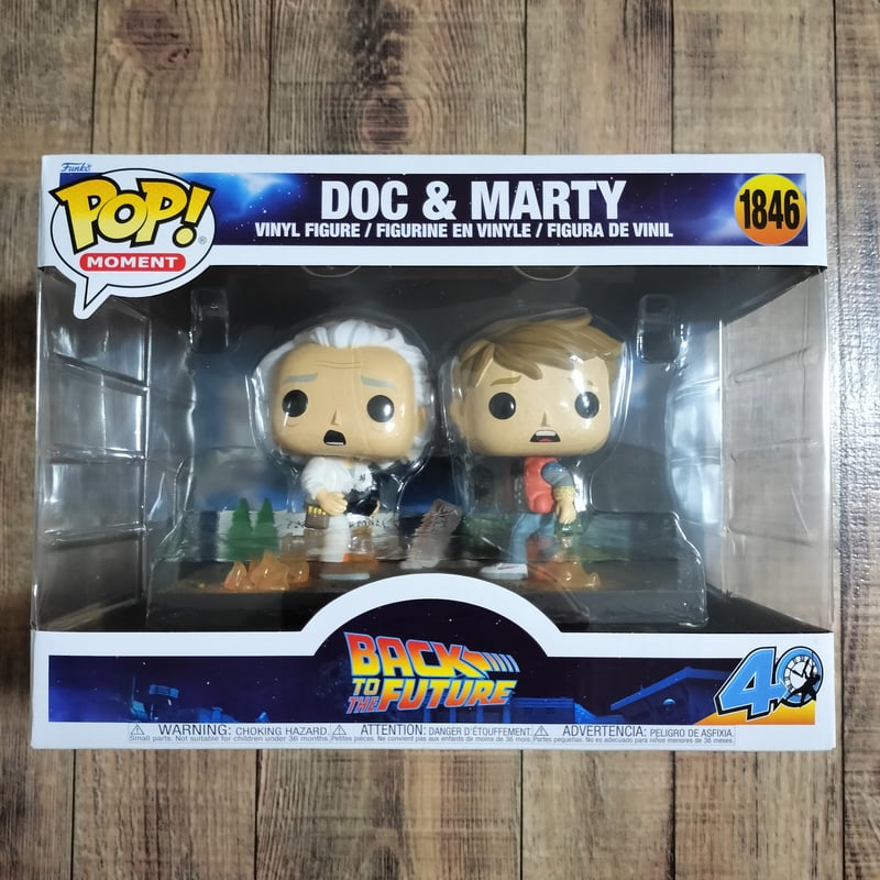 バックトゥーザフューチャー フィギュア POP ドク マーティ 2体セット 予約商品】 BACK TO THE FUTURE バックトゥザフューチャー (劇場