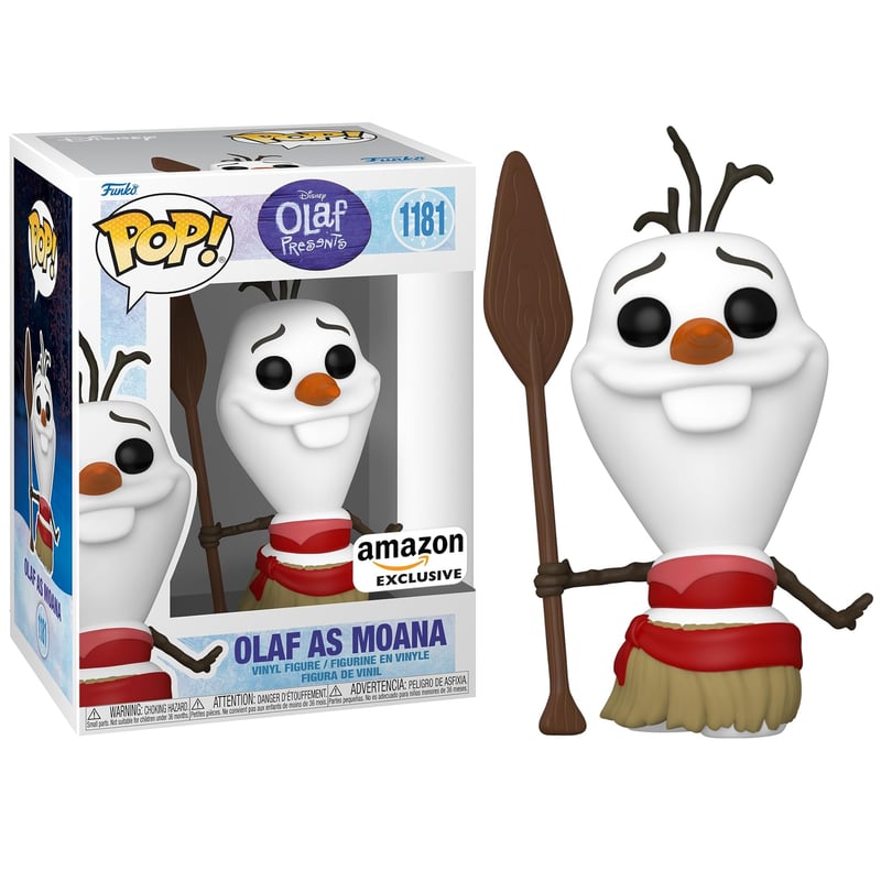 ファンコ ポップ ディズニー『オラフが贈る物語』オラフ as モアナ
