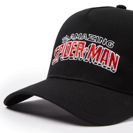 マーベル『アメージング・スパイダーマン』ロゴ　トラッカーキャップ　Marvel Spider-Man Trucker Cap