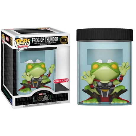 《パッケージダメージ》DXファンコ ポップ 　マーベル ドラマ『ロキ』フロッグ・オブ・サンダー 　Funko Pop! Marvel　LOKI　-  Frog of Thunder