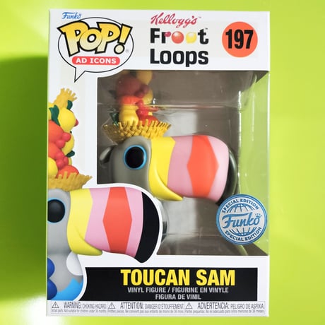 ファンコ  ポップ  ケロッグ トーカンサム（1960’S) 　Funko Pop! Kellogg's  Kellogg's Toucan Sam