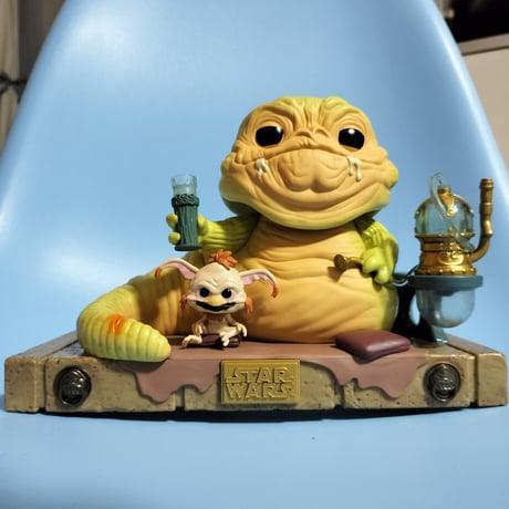 DXファンコポップ  「スターウォーズ ジェダイの帰還」ジャバ・ザ・ハットw/サレシャス・クラム　FUNKO  POP! Star Wars  Jabba w/ Salacious