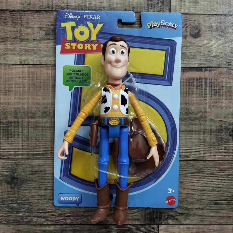 トイストーリー5 マテル Play Scale アクションフィギュア ウッディ