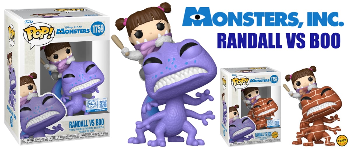 ピクサー『モンスターズインク』 ランドール と闘う ブー の 限定