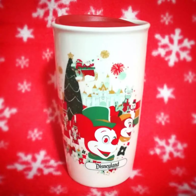 スタバ　カリフォルニアディズニー100周年限定】クリスマス限定タンブラー•水筒 スタバ【カリフォルニアディズニー100周年限定】タンブラー•水筒