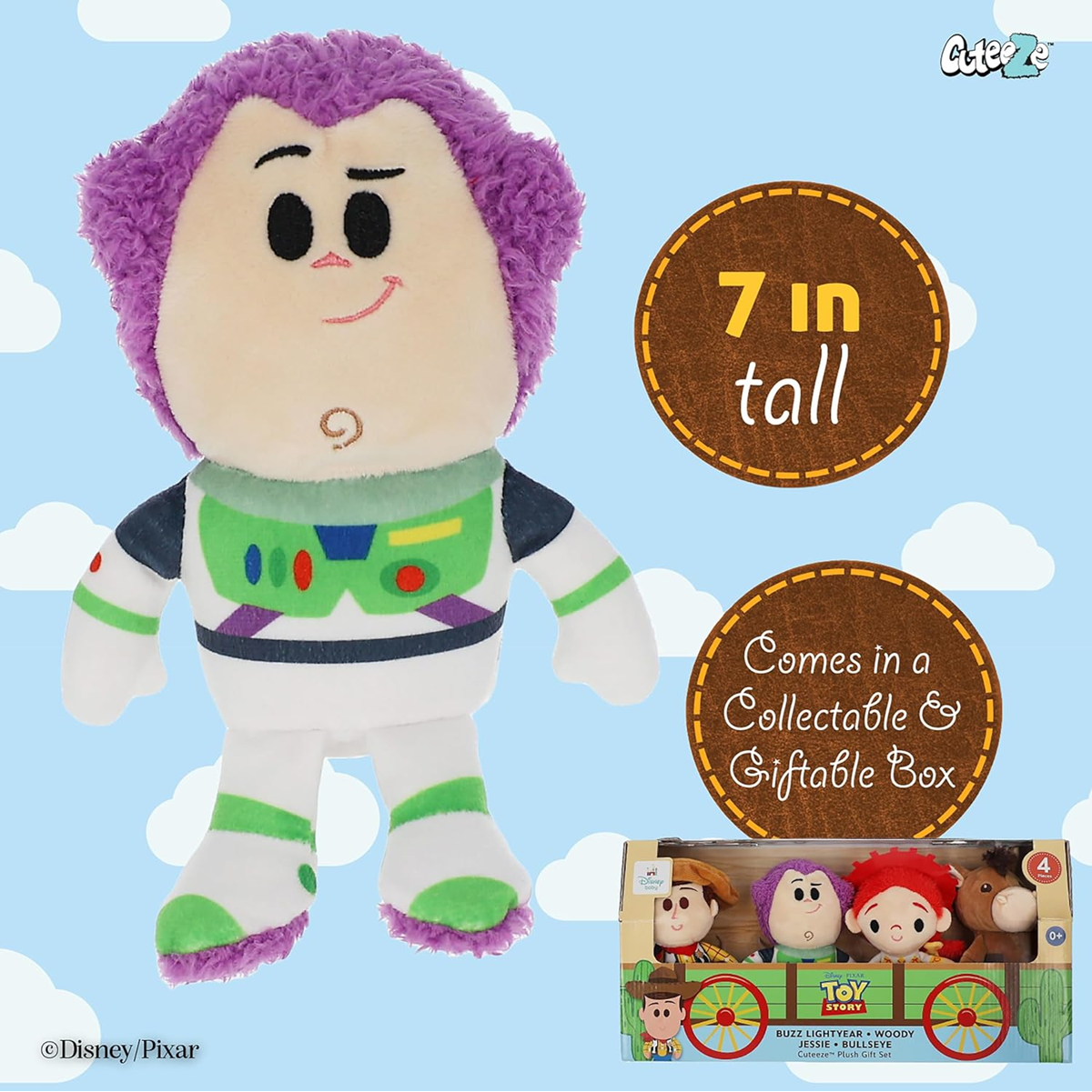 トイストーリー ぬいぐるみ 4点セット Toy Story Cuteeze Plush Set