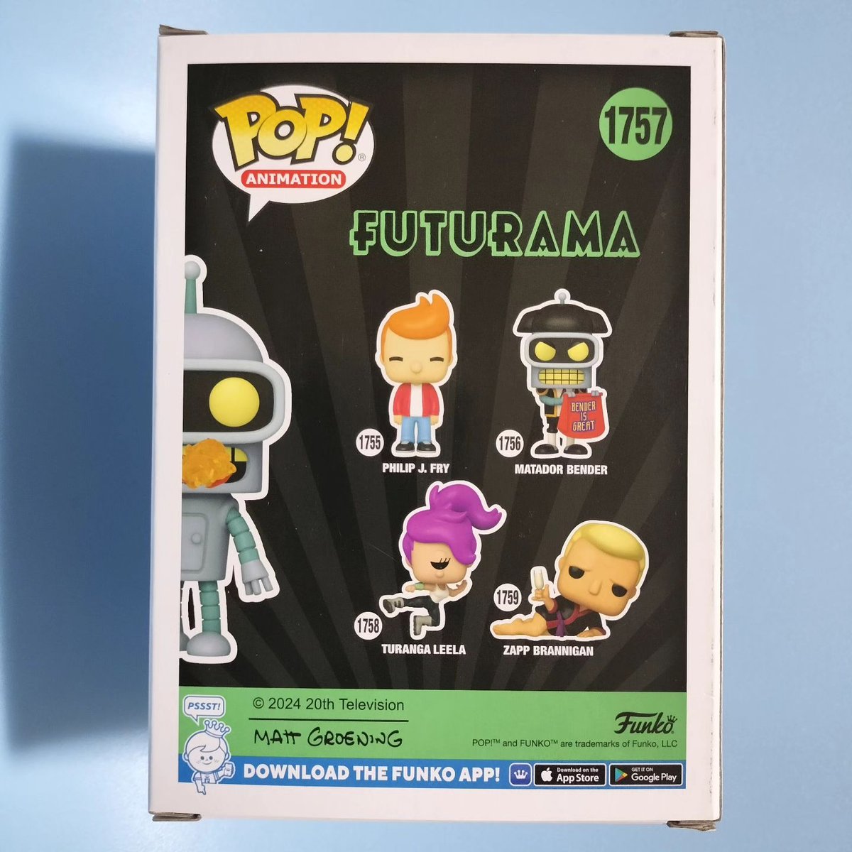 ファンコポップ 『フューチュラマ』ベンダー Funko Pop
