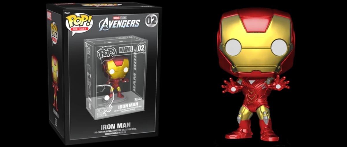 MARVEL - 激レア限定FUNKO POP! アイアンマン　ダイキャスト限定版 ズシリと重い、”ダイキャスト製” アイアンマンの限定ファンコポップが
