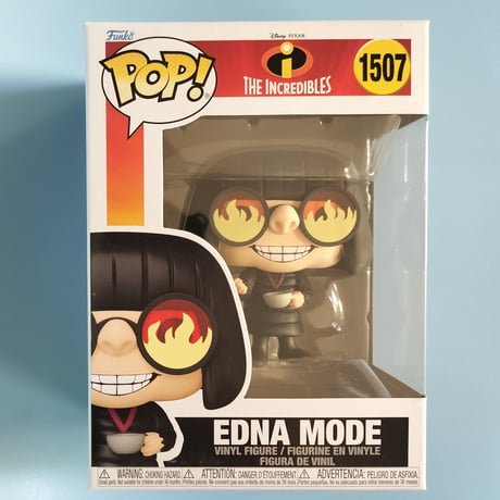 ファンコ ポップ 『ミスター・インクレディブル』20周年 エドナ・モード　FUNKO POP! Disney Pixar The Incredibles 20th　Edna Mode