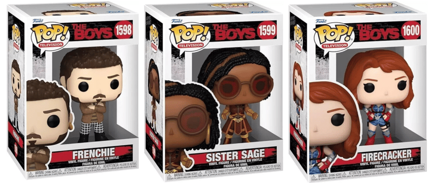 AmazonPrime『ザ・ボーイズ』フレンチー,シスター・セージ,ファイア