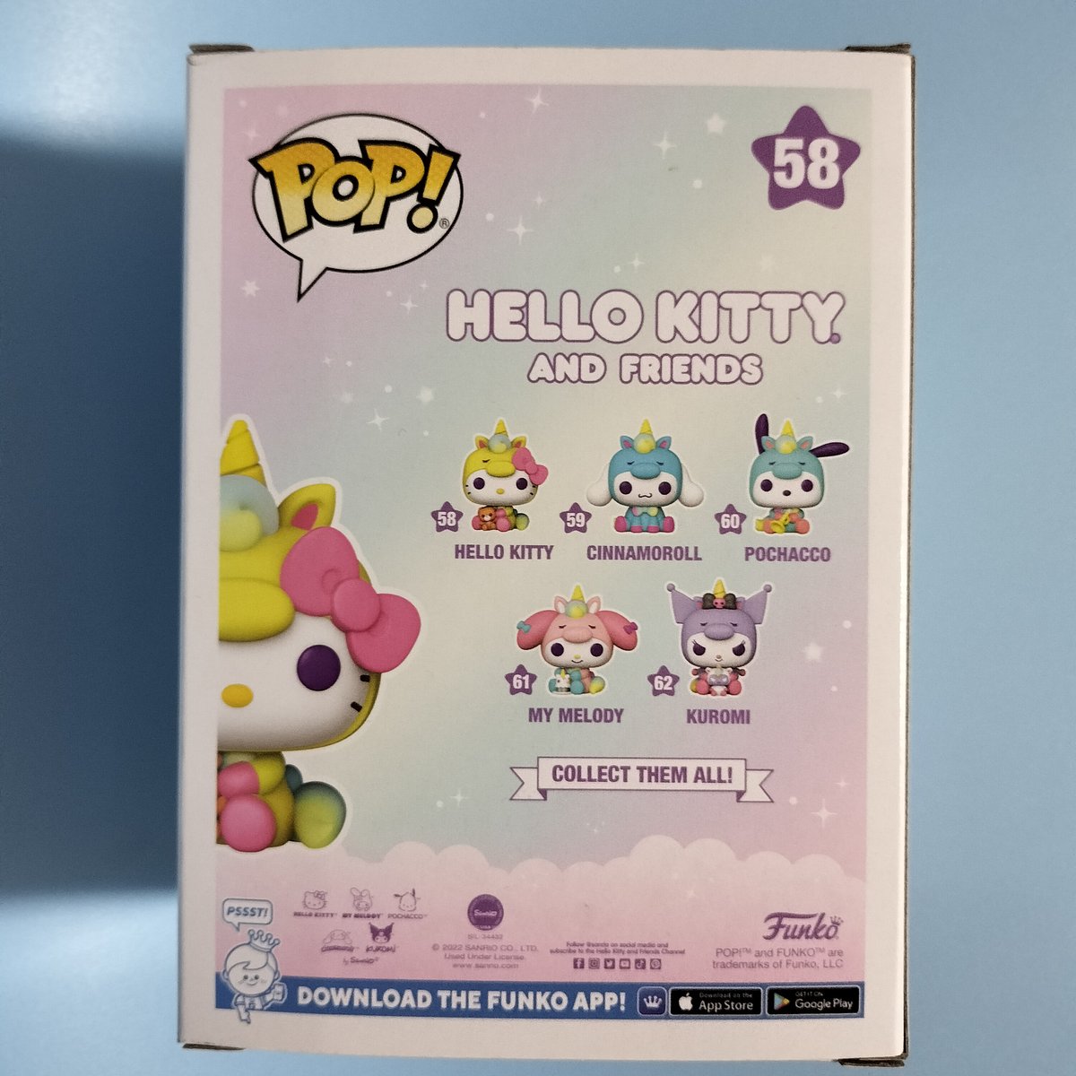 ファンコポップ ハローキティ&フレンズ ハローキティ（ユニコーン