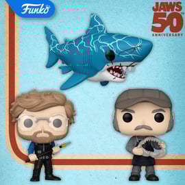 貴重 Funko POP！ ジョーズ フィギュア ボンベ 限定品 🦈スピルバーグ監督 映画『ジョーズ』50周年 ファンコポップ 再