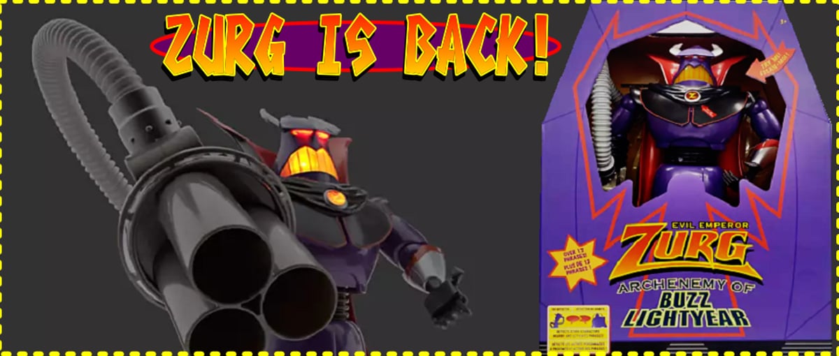 実物大トーキング・ザーグがインタラクティブ機能を搭載して帰って来た