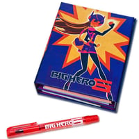 2014年　ディズニー ベイマックス 三つ折りジャーナル　Disney Big Hero 6 Tri-Fold Journal