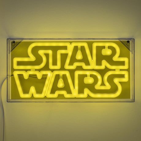 《ご予約受付中！》 　『スターウォーズ』"STAR WARS" 　ロゴ　LED　ネオン ライト