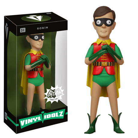 2015年デッドストック！ファンコ  ビニール・アイドル   Funko Vinyl Idolz　1966年版『バットマン』バットマン、ロビン、バットガール、ジョーカー 4体セット！