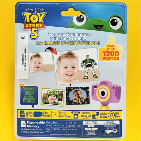 トイストーリー5　eKids　スナッピー　キッズ・デジタルカメラ