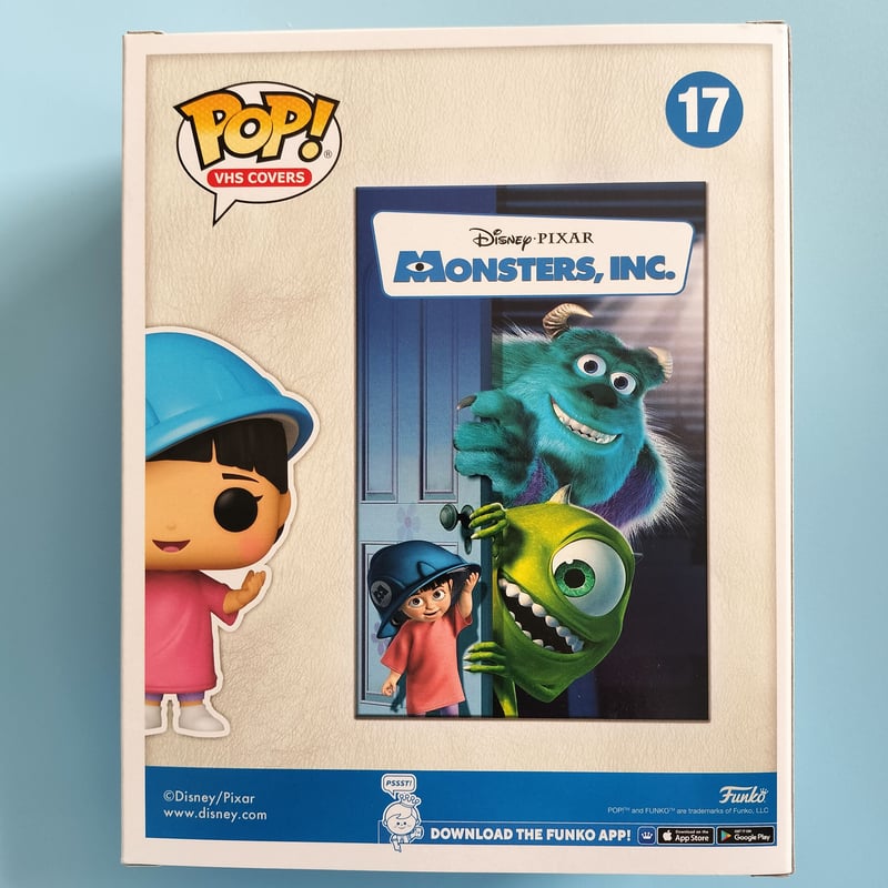 ファンコ ポップ VHSカバー ディズニー『モンスターズ・インク』ブーw