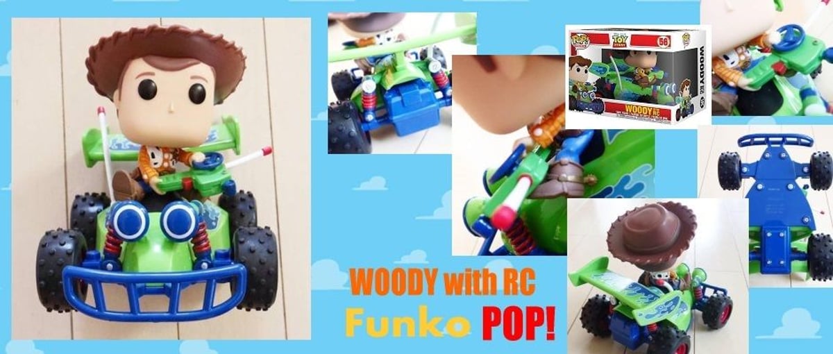 トイストーリー』ウッディ& RC ファンコ ポップが久々に再入荷 トイストーリー』ウッディ& RC ファンコ ポップが久々に再入荷