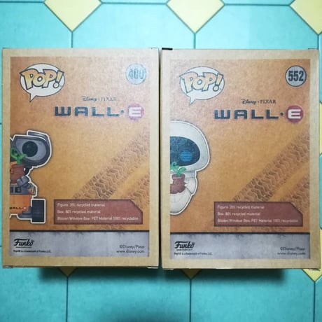デッドストック！ファンコ ポップ 『WALL-E』アースディ限定 ウォーリー & イヴ　Funko Pop! Earth Day WALL-E  & EVE