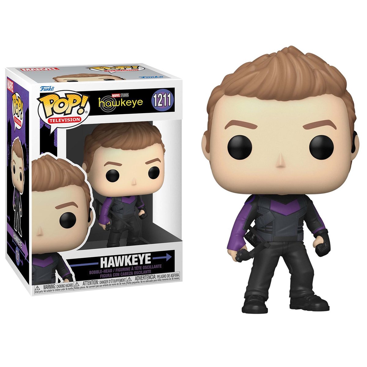Funko POP 繁く ホークアイ ジェレミー・レナー 直筆サイン Funko POP 繁く ホークアイ ジェレミー・レナー 直筆サイン