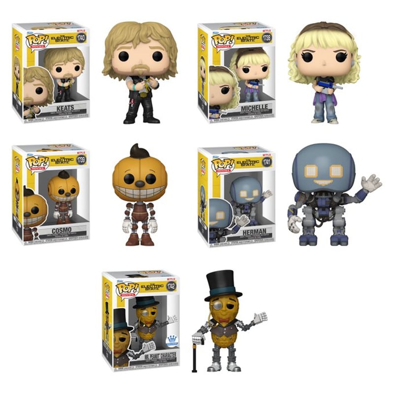 ファンプポップ 映画『エレクトリック・ステイト』5体セット Funko Pop 