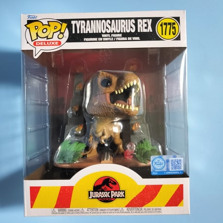 DXファンコポップ  『ジュラシック・パーク』 ティラノサウルス w/ゲート　DX FUNKO  POP! Jurassic Park T-Rex with Gates