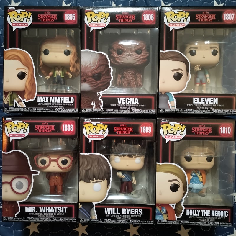ストレンジャーシングス　フィギュア　ファンコ　ポップ　まとめ売り ファンコポップ ストレンジャーシングス 5 シリーズ2 6体セット FUNKO