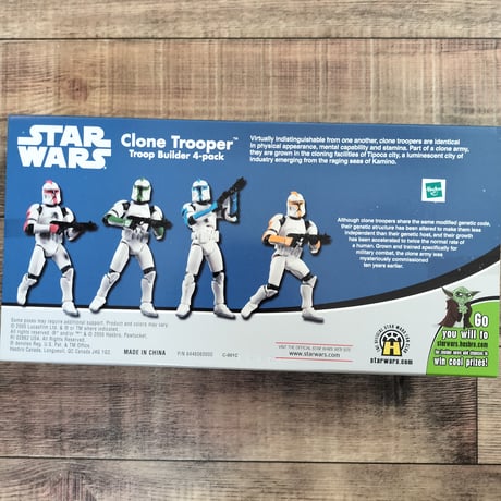 2004～2005年頃　Hasbro　スター・ウォーズ クローン・トルーパー トゥループ・ビルダー 4パック　2種セット