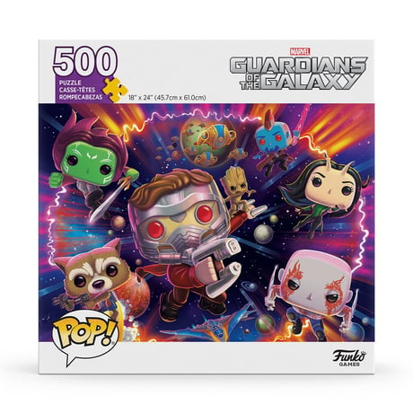 ファンコ ポップ　ガーディアンズオブギャラクシー　500ピース ジグソーパズル  Marvel Guardians of the Galaxy 500-Piece Pop! Puzzle