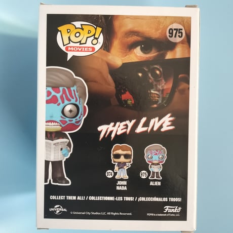 ファンコ  ポップ 　映画『ゼイリブ』エイリアン 　FUNKO POP!  They Live　Alien