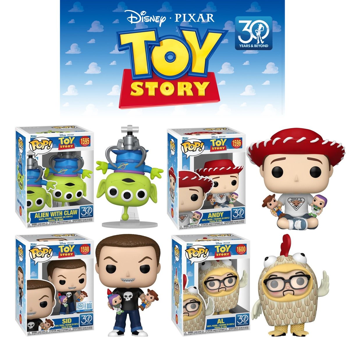 ファンコポップ 『トイストーリー 30周年』 4体セット FUNKO POP