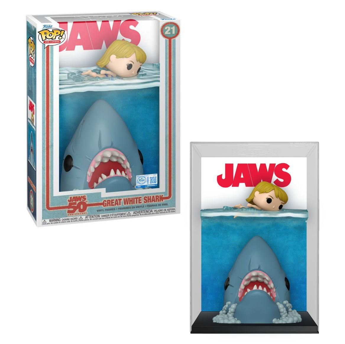 ファンコ ポップ VHSカバー 映画『ジョーズ』ブロディ署長 Jaws Brody Funko Pop! VHS Cover #5 Figure, Not Mint, Funko