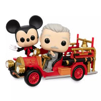 ファンコポップ　ディズニーランド70周年 ミッキーマウス＆ウォルトディズニーon消防車　Funko Pop!Ride: Mickey & Walt Disney on Fire Engine